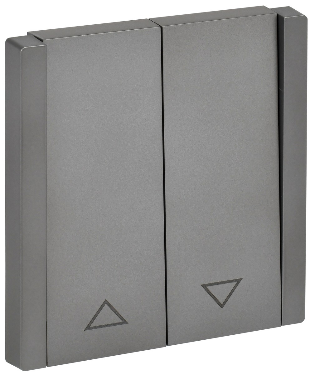 IEK FORTE&PIANO Сталь Выключатель IEK FORTE&PIANO Сталь жалюзи 10А FP511