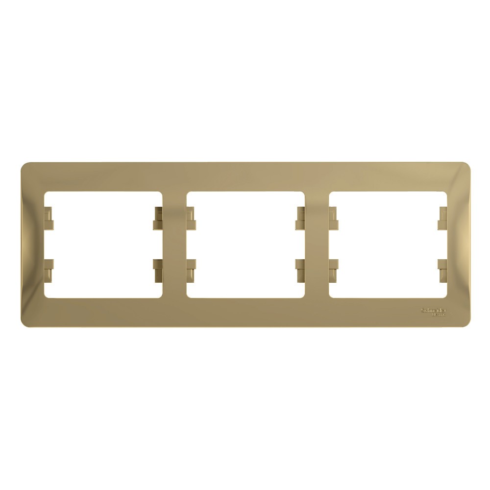 Glossa Титан Рамка Systeme Electric Glossa Титан 3-я, горизонтальная GSL000403