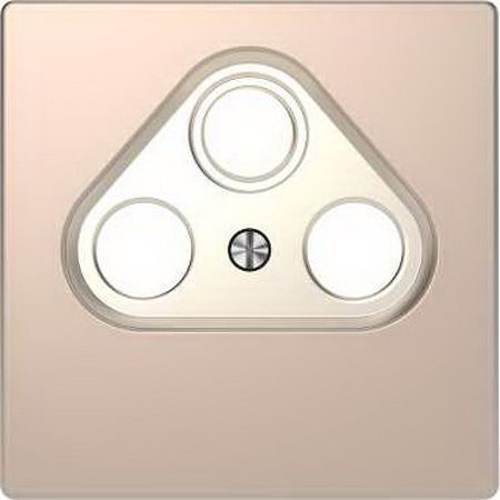 Merten D-Life Шампань Розетка тв спутниковая оконечная Merten D-Life шампань