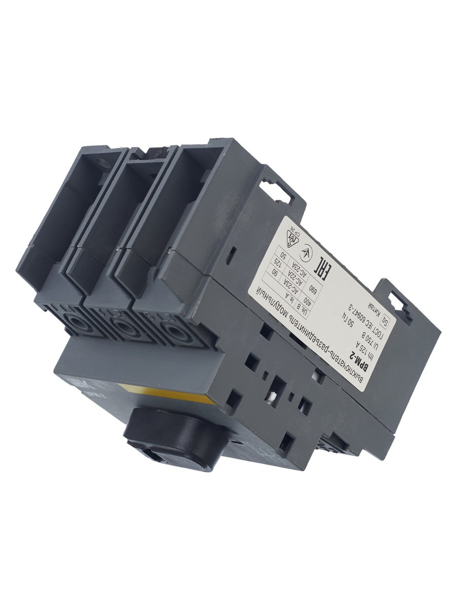 IEK Выключатель-разъединитель IEK KARAT модульный ВРМ-2 3P 125А MVR20-3-125 