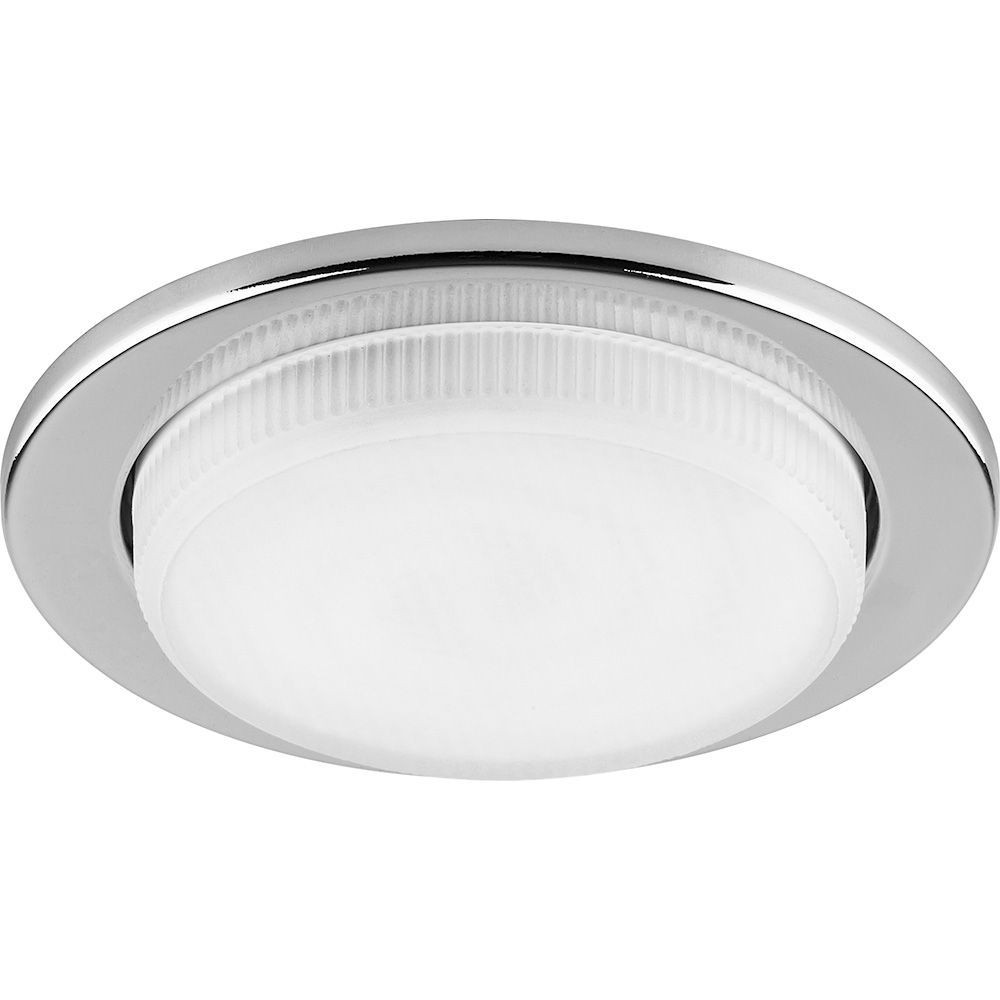 Встраиваемые светодиодные светильники Светильник встраиваемый Feron DL53 потолочный GX53 хром 41206