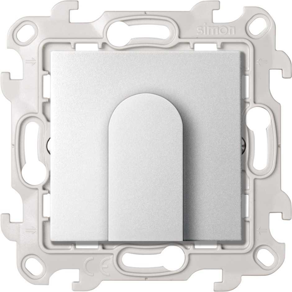Розетки и выключатели Simon 24 Алюминий Вывод кабеля Simon 24 Алюминий 2410801-033