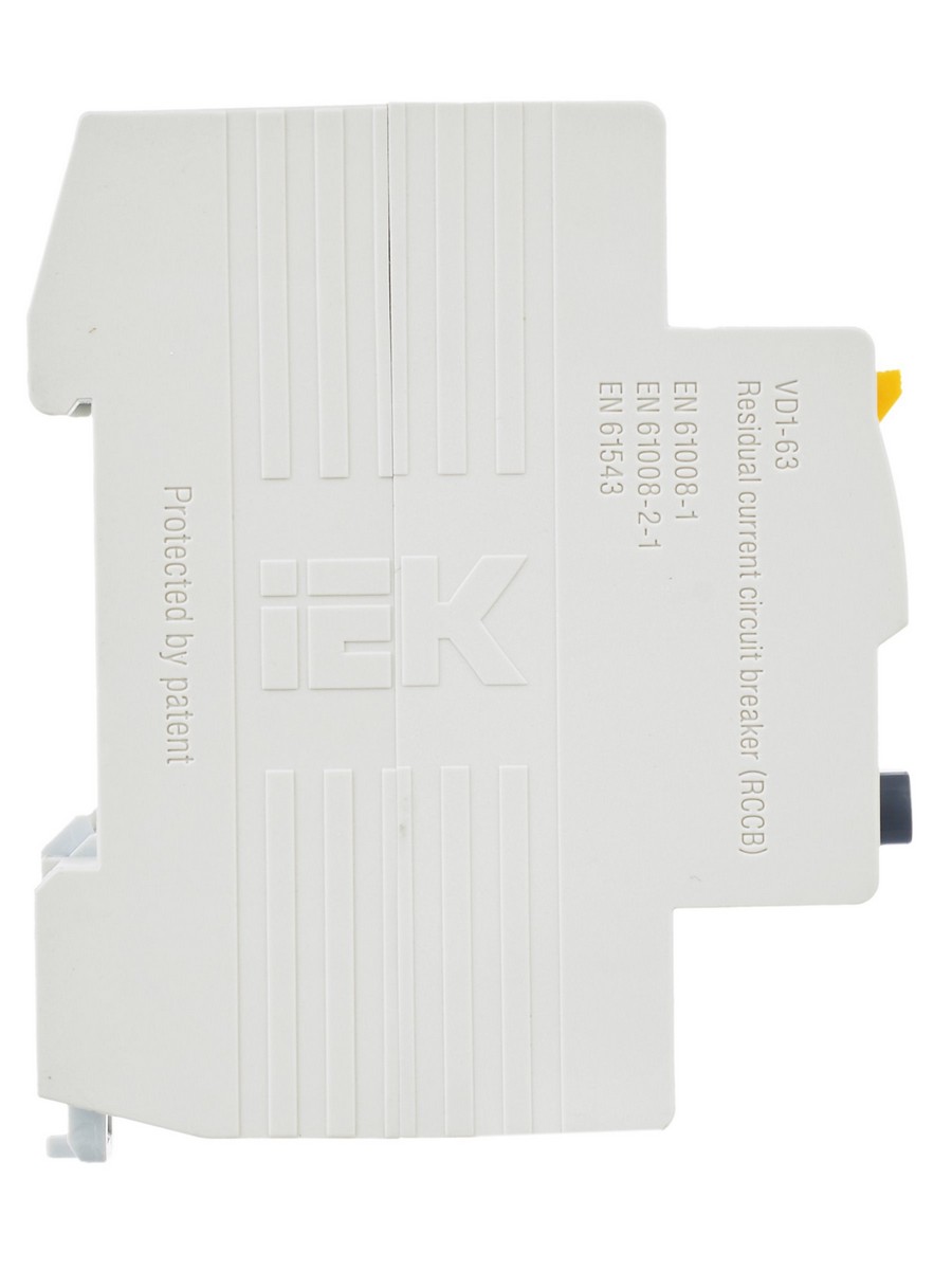 IEK Выключатель дифференциальный IEK KARAT ВД1-63 (УЗО) 2Р 40А 300мА MDV10-2-040-300 