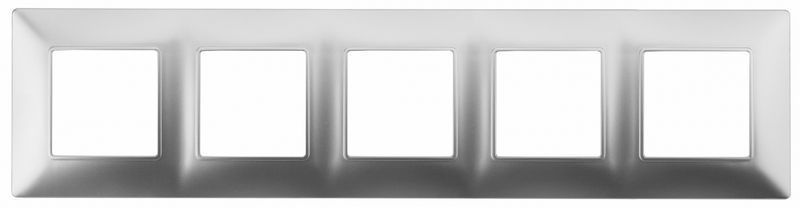 Рамки ЭРА Elegance Рамка ЭРА Elegance Алюминий 5-ая 14-5005-03 Б0034407
