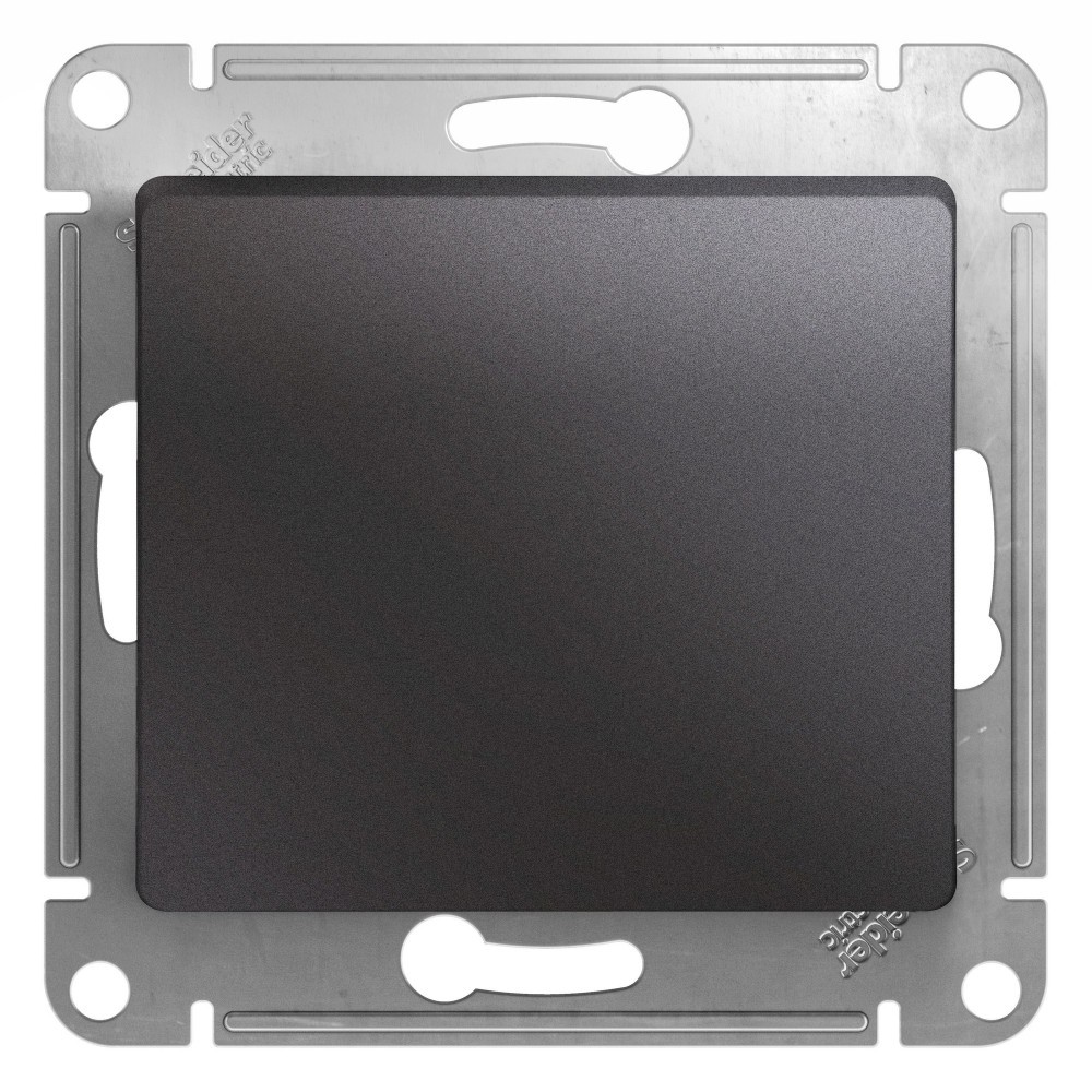 Glossa Графит Выключатель 1-клавишный Systeme Electric Glossa Графит GSL001311