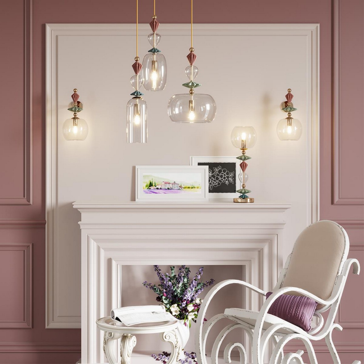 Бра Бра ODEON LIGHT 4855/1WB BIZET 