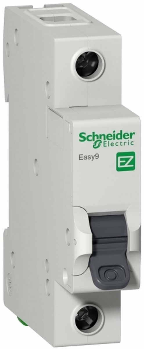 1 полюсные (однополюсные) Автоматический выключатель SCHNEIDER ELECTRIC EASY 9 1P 40A (С) 4,5kA EZ9F34140 