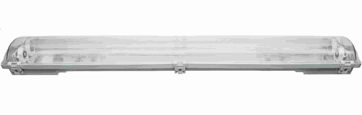 Линейные светодиодные светильники Светильник линейный LEEK G13/T8  P IP65, 2*10W 0,6м, серый LE062510-1011