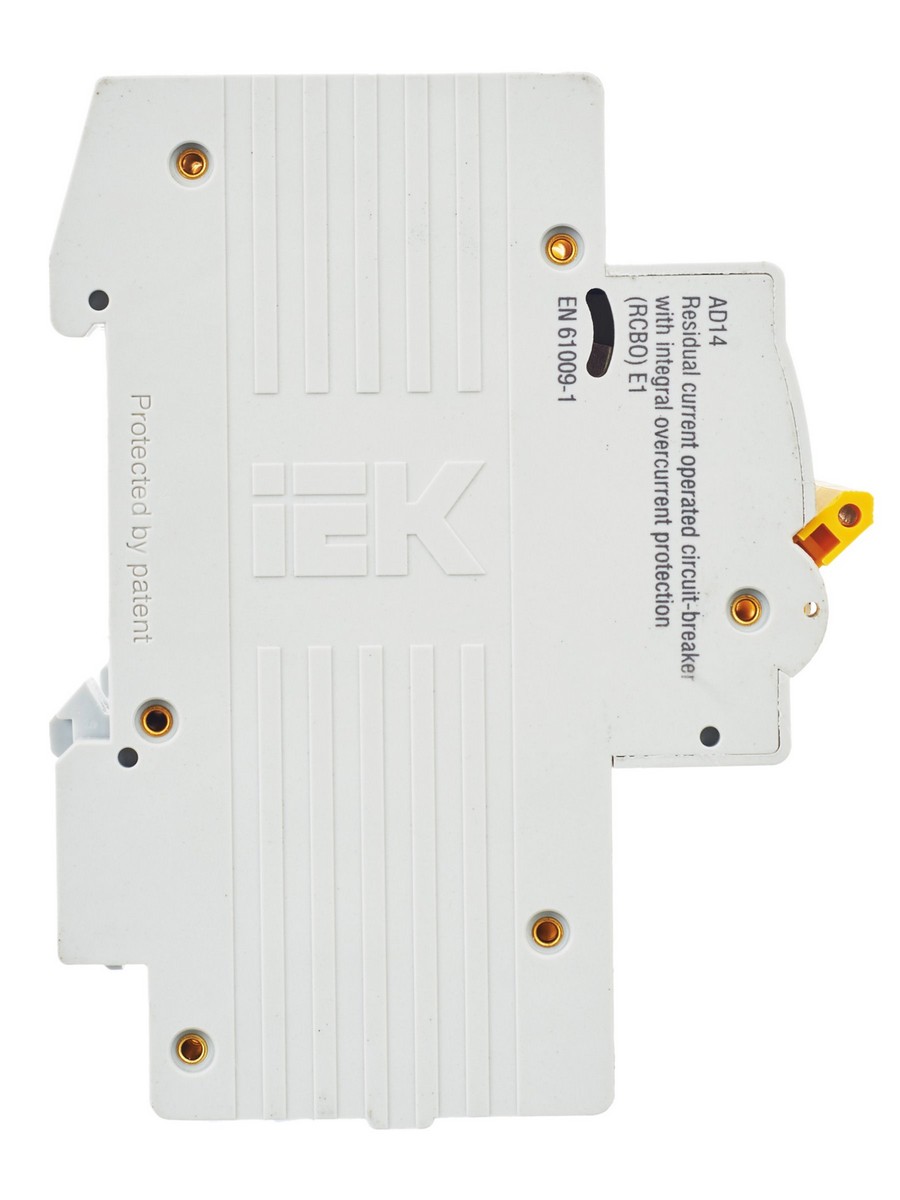 IEK Дифференциальный автоматический выключатель IEK KARAT АД14 4P 16A 30мА MAD10-4-016-C-030 