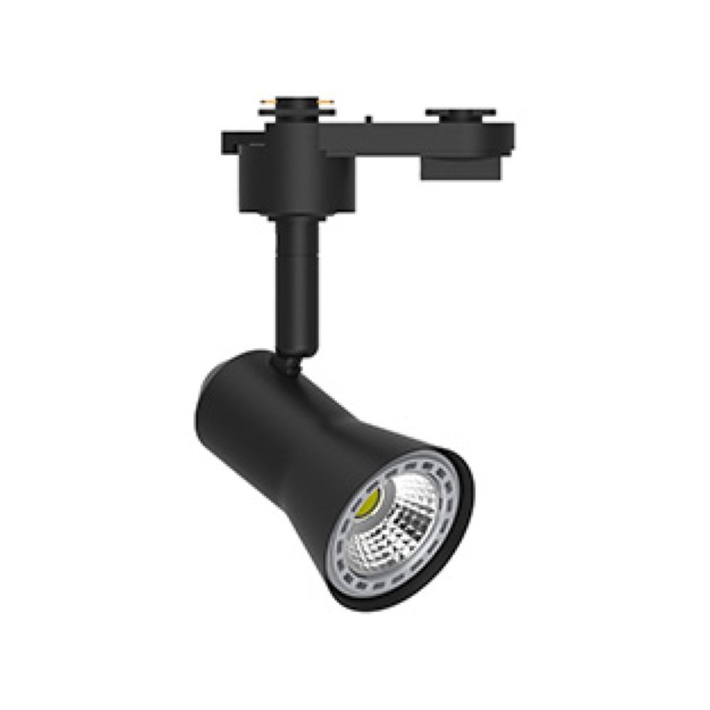 Трековые светодиодные светильники Светильник Feron AL187 трековый под лампу GU10 черный 48705