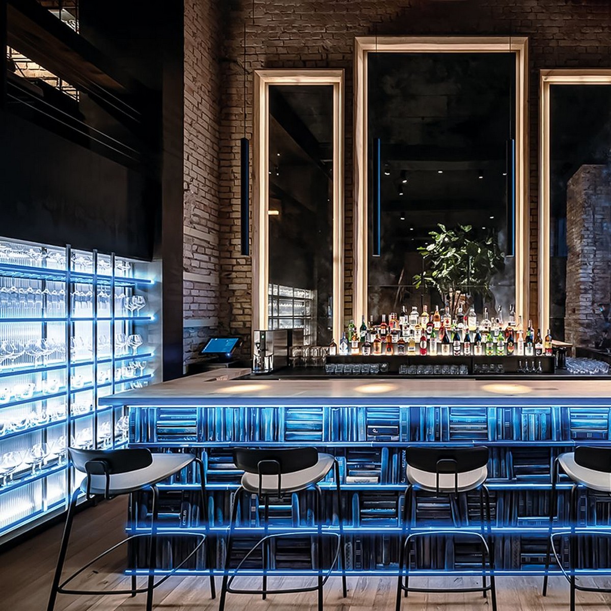 Светодиодная лента синяя Лента светодиодная Feron LS603 60SMD(2835)/м 4.8Вт/м 12V синий IP20 5 метров 27673 