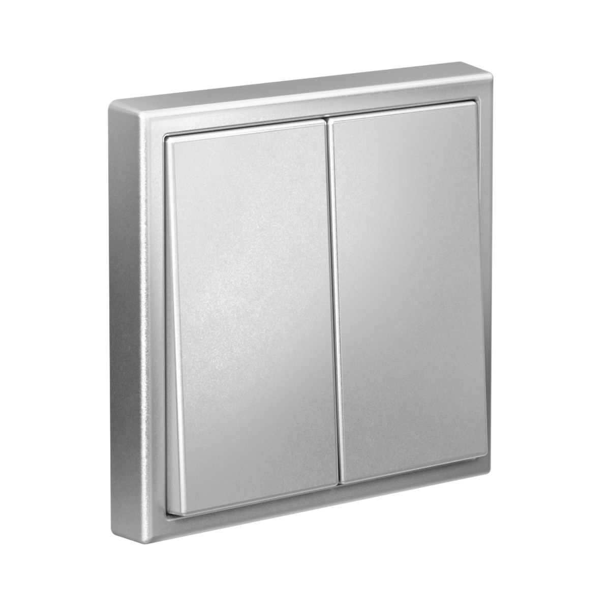 ArtGallery Алюминий Переключатель Systeme Electric ArtGallery Алюминий 2-клавишный    GAL000365