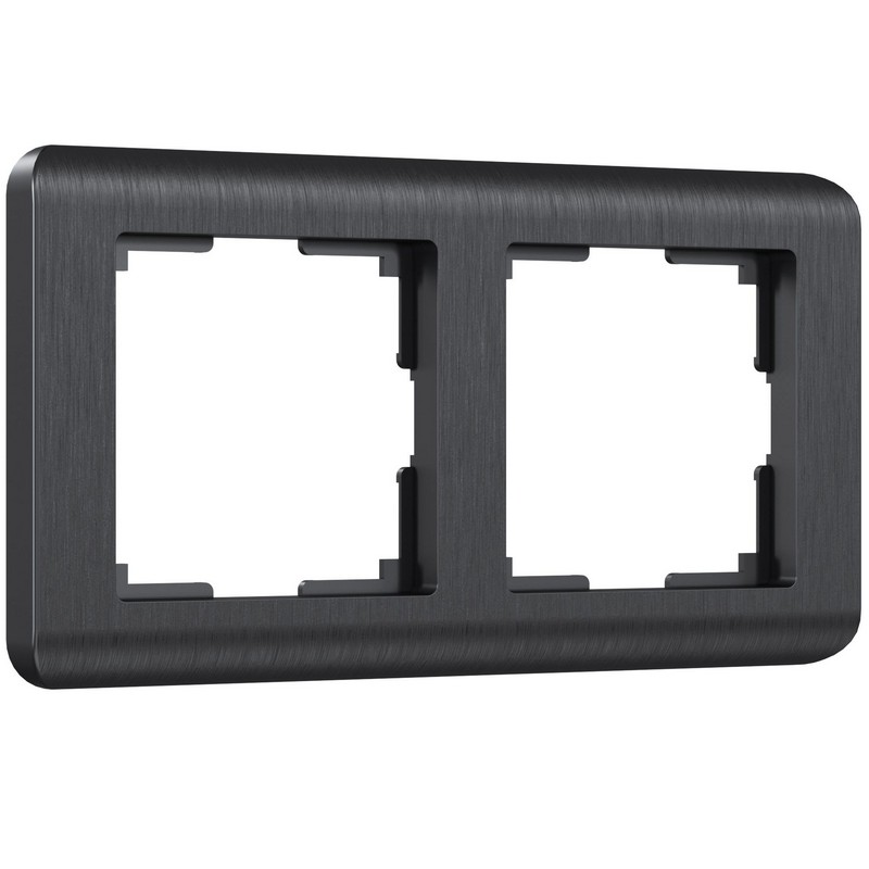 Рамки Werkel Stream Рамка Werkel Stream на 2 поста (графит) W0022104