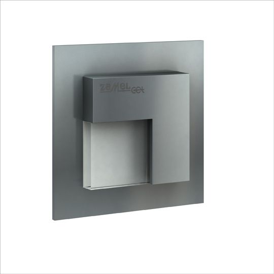 Встраиваемые светодиодные светильники Светильник для лестницы Zamel TICO Графит/Тепл.бел. на стену 14V DC 05-111-32