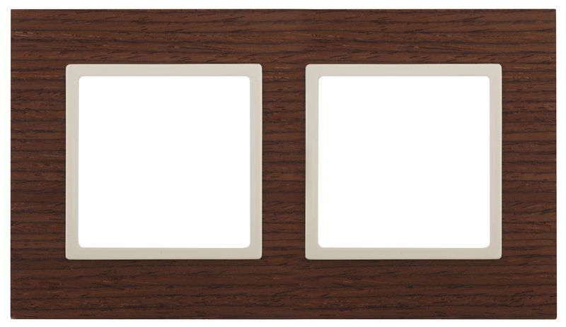 Рамки ЭРА Elegance Рамка ЭРА Elegance Дуб/сл.кость Дерево 2-ая 14-5302-09 Б0034574