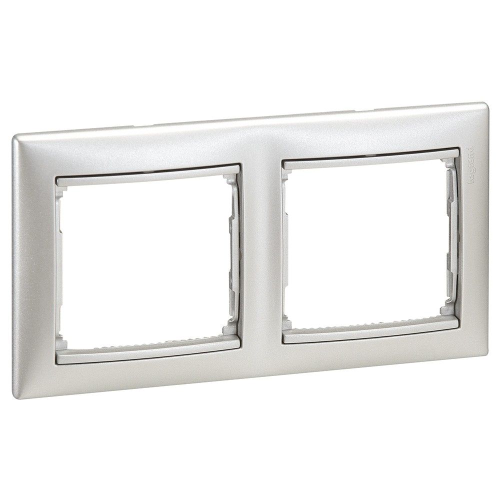 Legrand Valena Classic Алюминий Рамка Legrand Valena Алюминий 2-ая гориз 770152