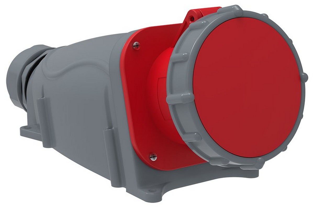 Силовые разъемы и вилки Розетка кабельная IEK стационарная ССИ-135 63А 3Р+РЕ+N IP67 MAGNUM PSN12-063-5 