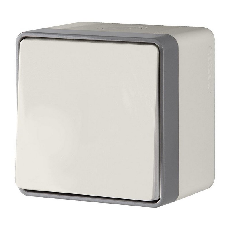 Werkel Gallant слоновая кость Выключатель Werkel одноклавишный влагозащищенный Gallant (слоновая кость) W5010203