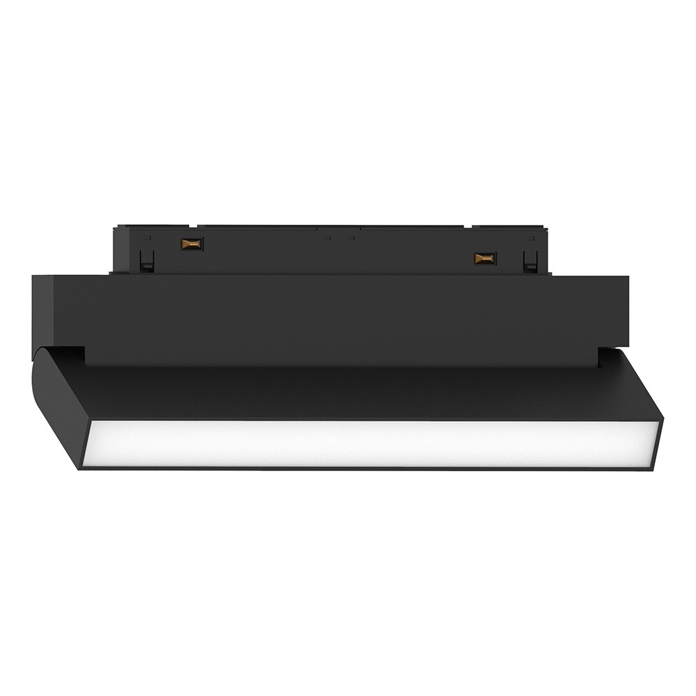 Трековые светодиодные светильники Светильник светодиодный Feron MGN306 трековый низковольтный 12W 960 Lm 4000К 110 градусов черный серия MattFold 48561