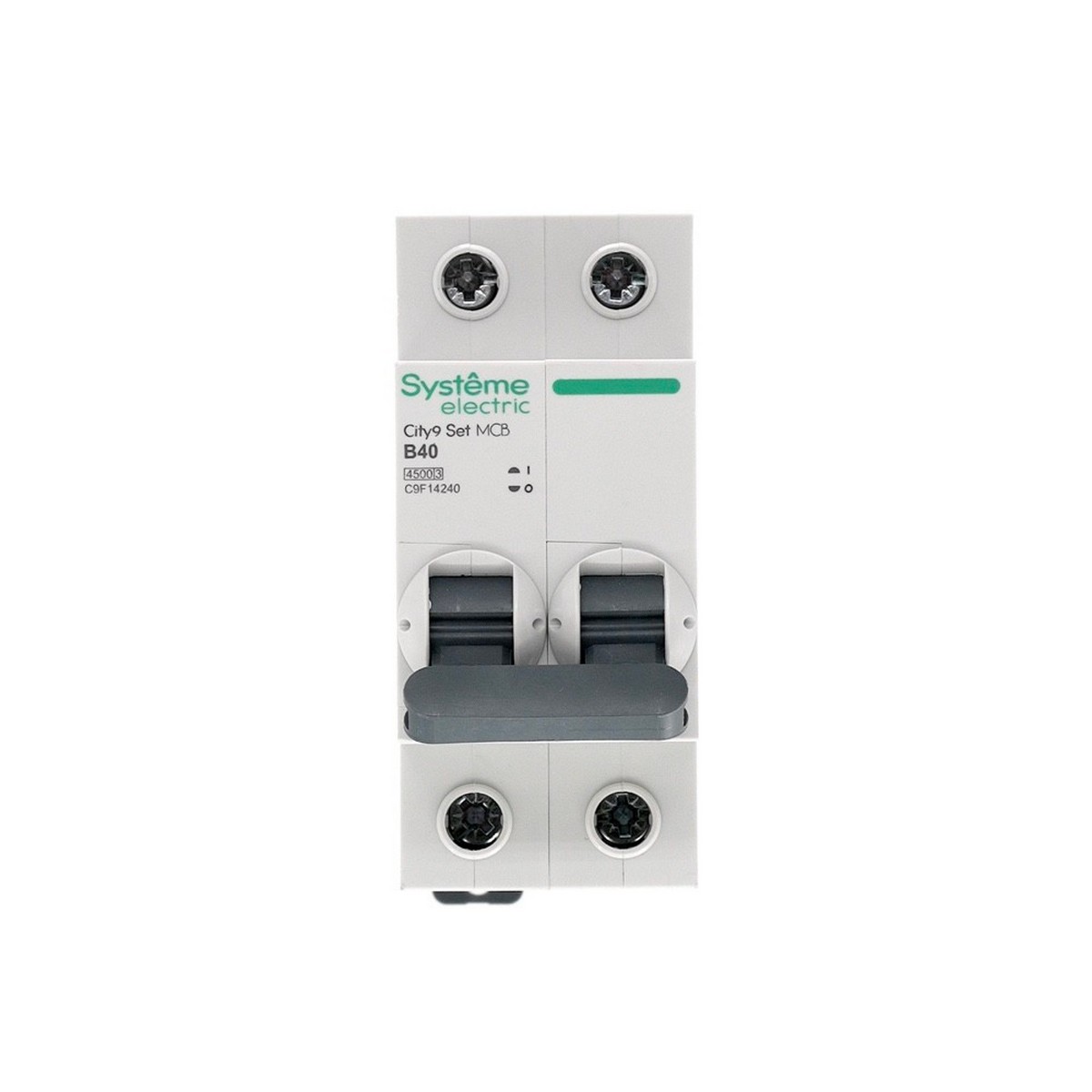 2 полюсные (двухполюсные) Автоматический выключатель SE City9 Set (АВ) B 40А 2P 4.5kA 230В C9F14240 