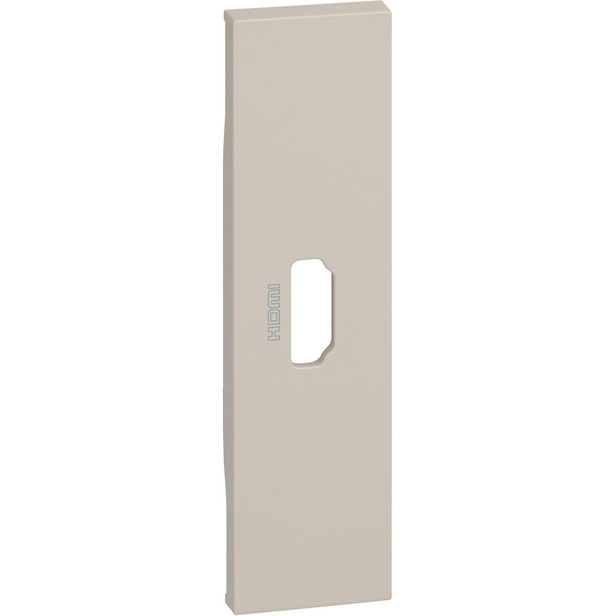 Bticino Living Now лицевые панели Песочные Лицевая панель BT Living now Песочный для розетки HDMI 1 мод KM14