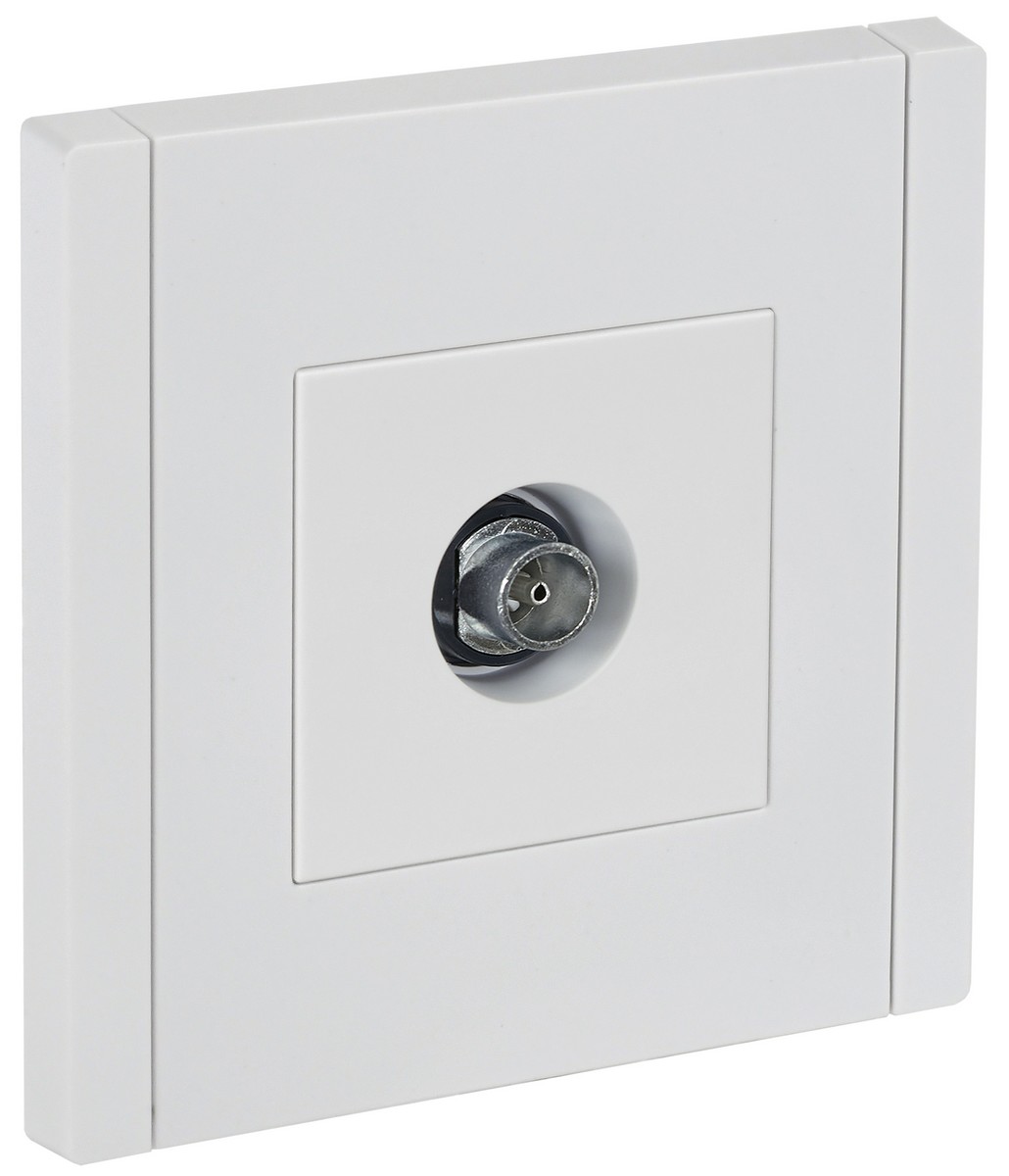 IEK FORTE&PIANO Белый Розетка IEK FORTE&PIANO Белый TV оконечная FP228