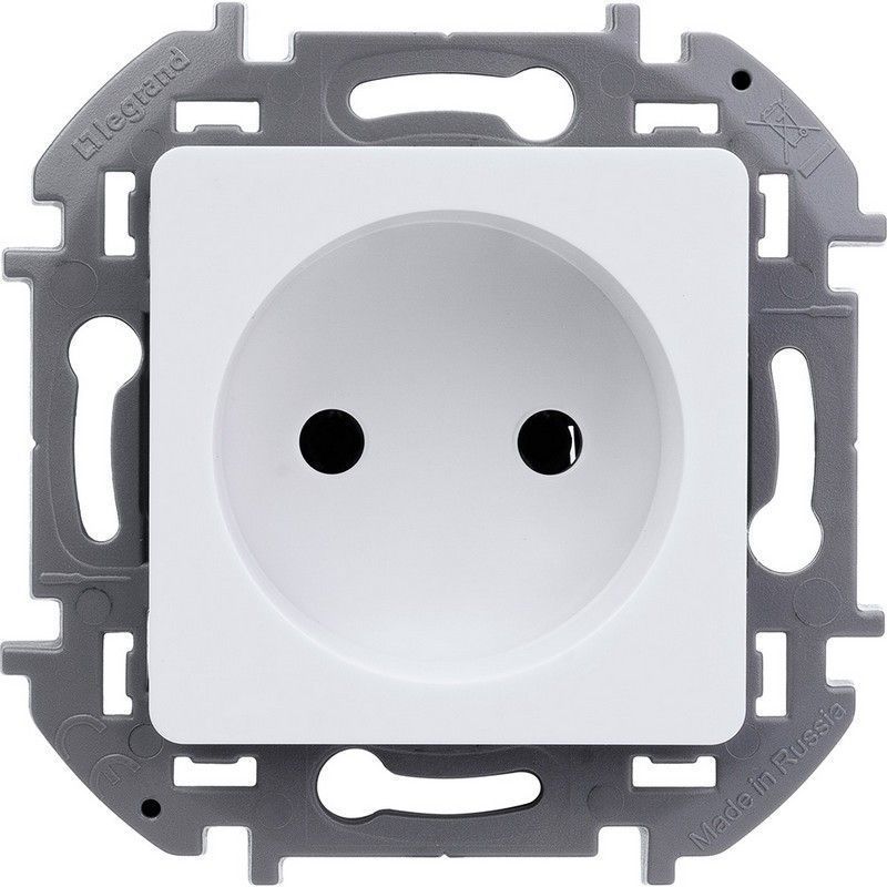 Legrand Inspiria Белый Розетка Legrand INSPIRIA Белый без заземления 16 А 250 В 673710