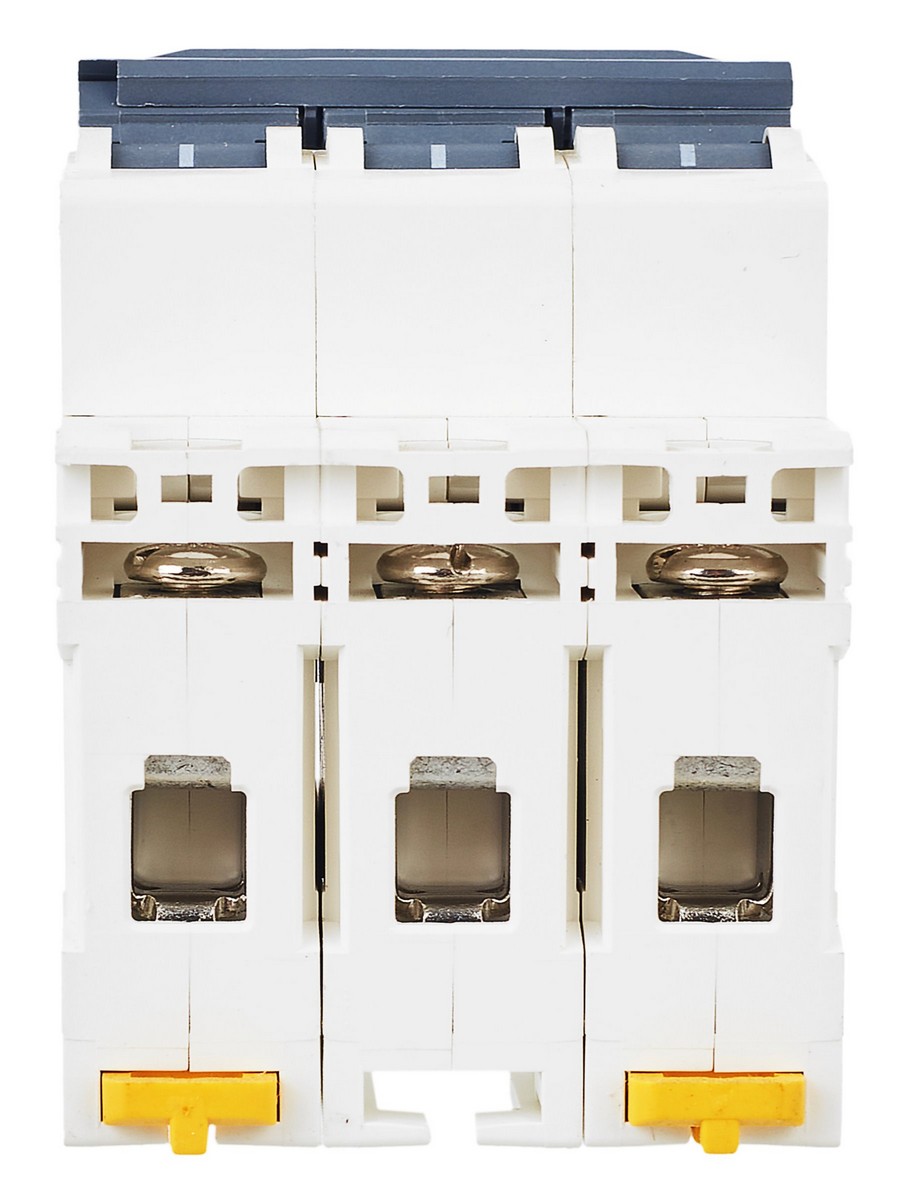 3 полюсные (трехполюсные) Автоматический выключатель IEK ARMAT M06N 3P D 63А AR-M06N-3-D063 