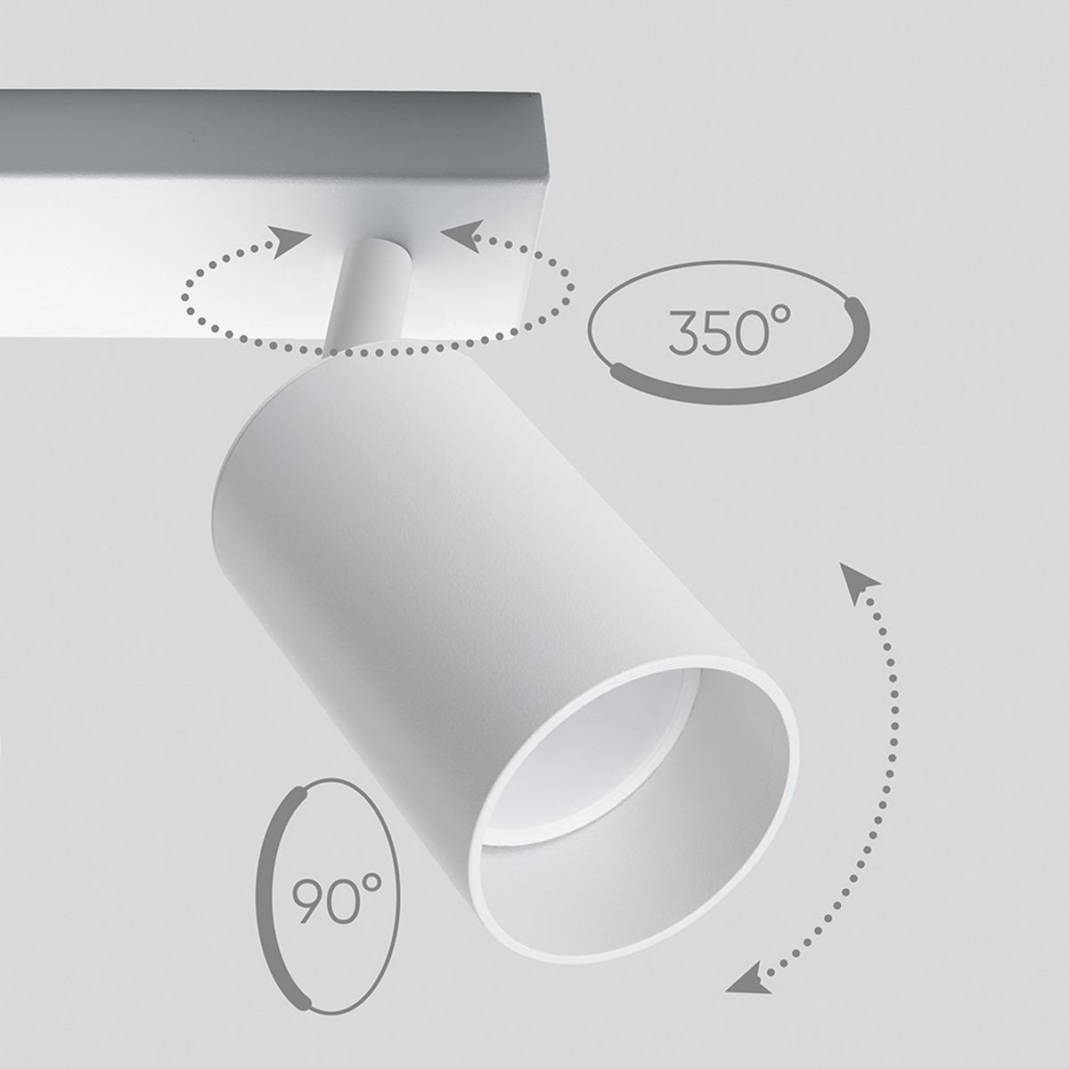 Светильники споты светодиодные Светильник спот Feron ML203-1 белый 41923 