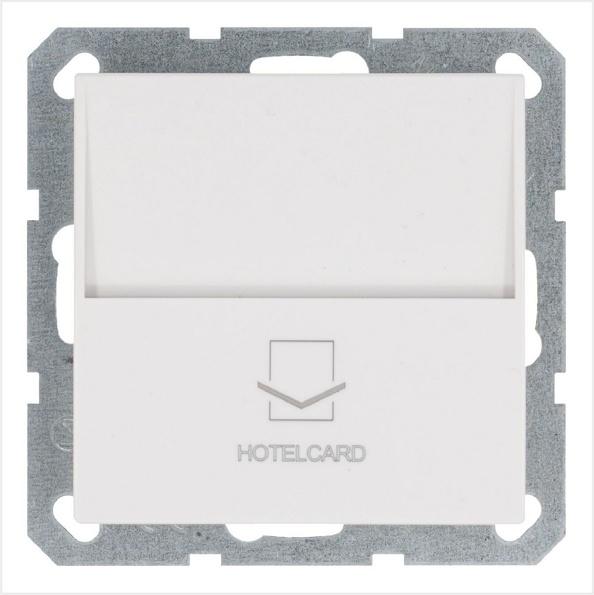 JASMART G - розетки и выключатели Карточный выключатель JASMART Белый глянцевый G6209W