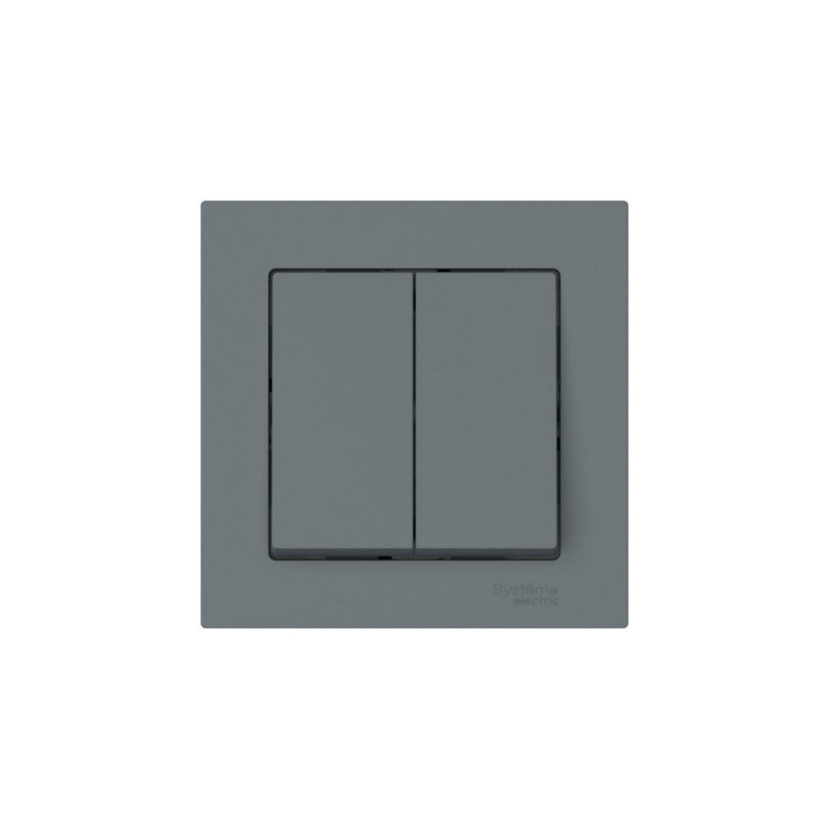 AtlasDesign Грифель Выключатель SE AtlasDesign Грифель 2-клавишный в сборе быстрозажим. клем. ATN000752S