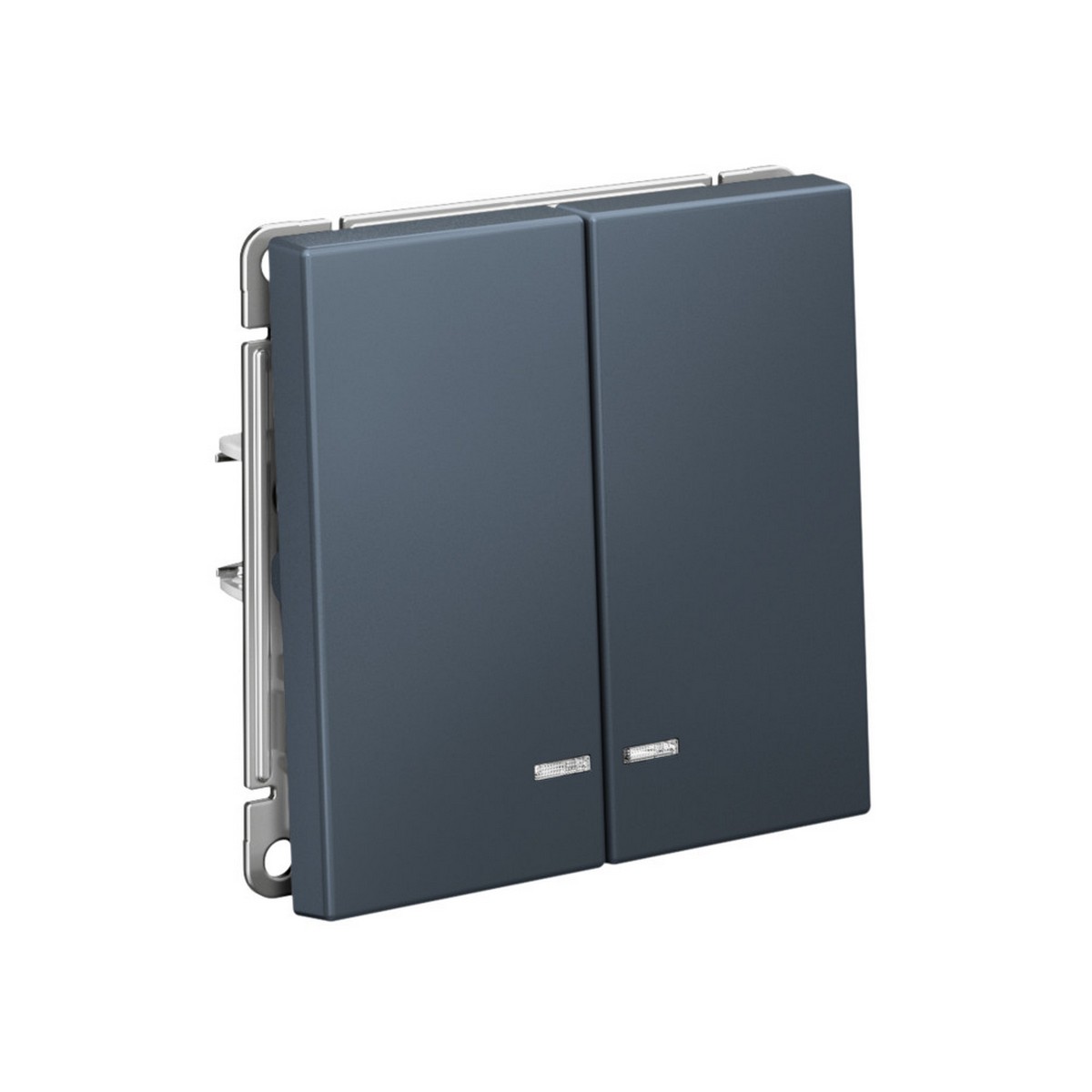 ArtGallery Грифель Выключатель Systeme Electric ArtGallery Грифель 2-клавишный с подсветкой  GAL000753