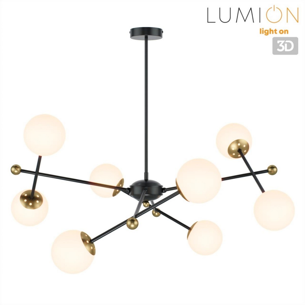 Люстры Люстра потолочная LUMION 6581/8 MELODY 