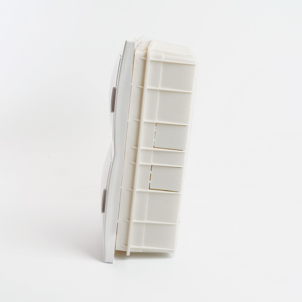 Пластиковые боксы и щиты Stekker Бокс встраиваемый STEKKER EBX50-2/24-20 24 модуля белый пластик серия Standart 49639