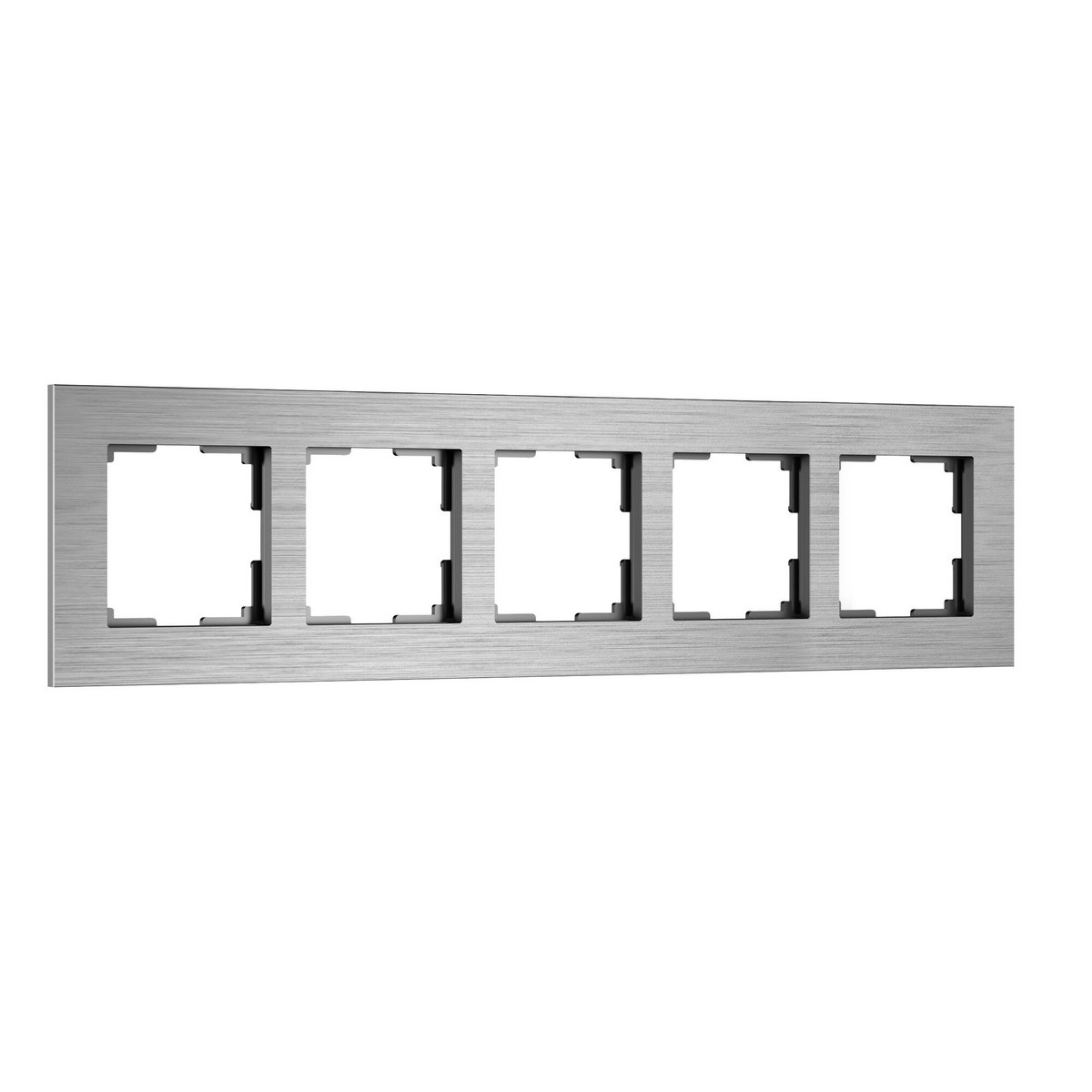 Рамки Werkel Alumax Рамка Werkel на 5 постов AluMax (алюминий) W0053506