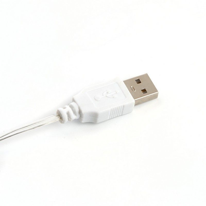Гирлянда линейная Feron CL575 Роса статичная 5м USB 5000K 48184