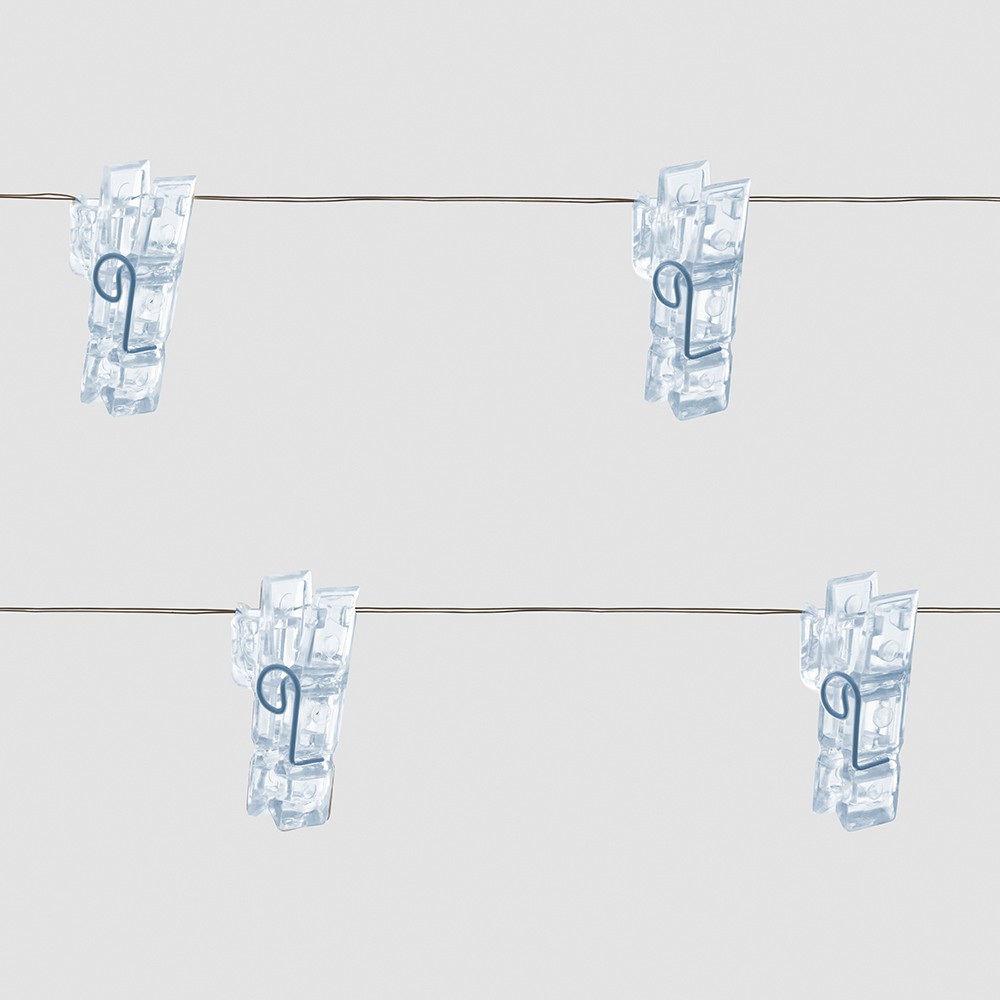 Гирлянда линейная Feron CL573 Прищепки статичная 1.8м USB 5000K 41651