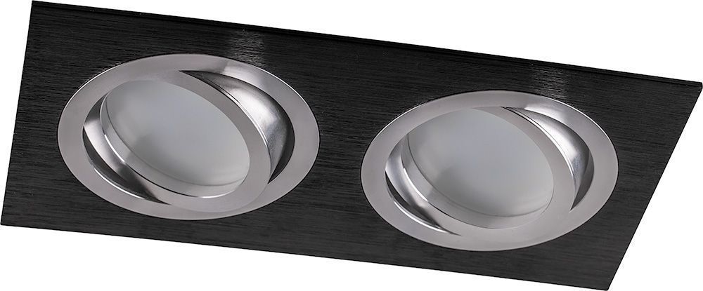 Встраиваемые светодиодные светильники Светильник встраиваемый Feron DL2802 MR16 черный 32641