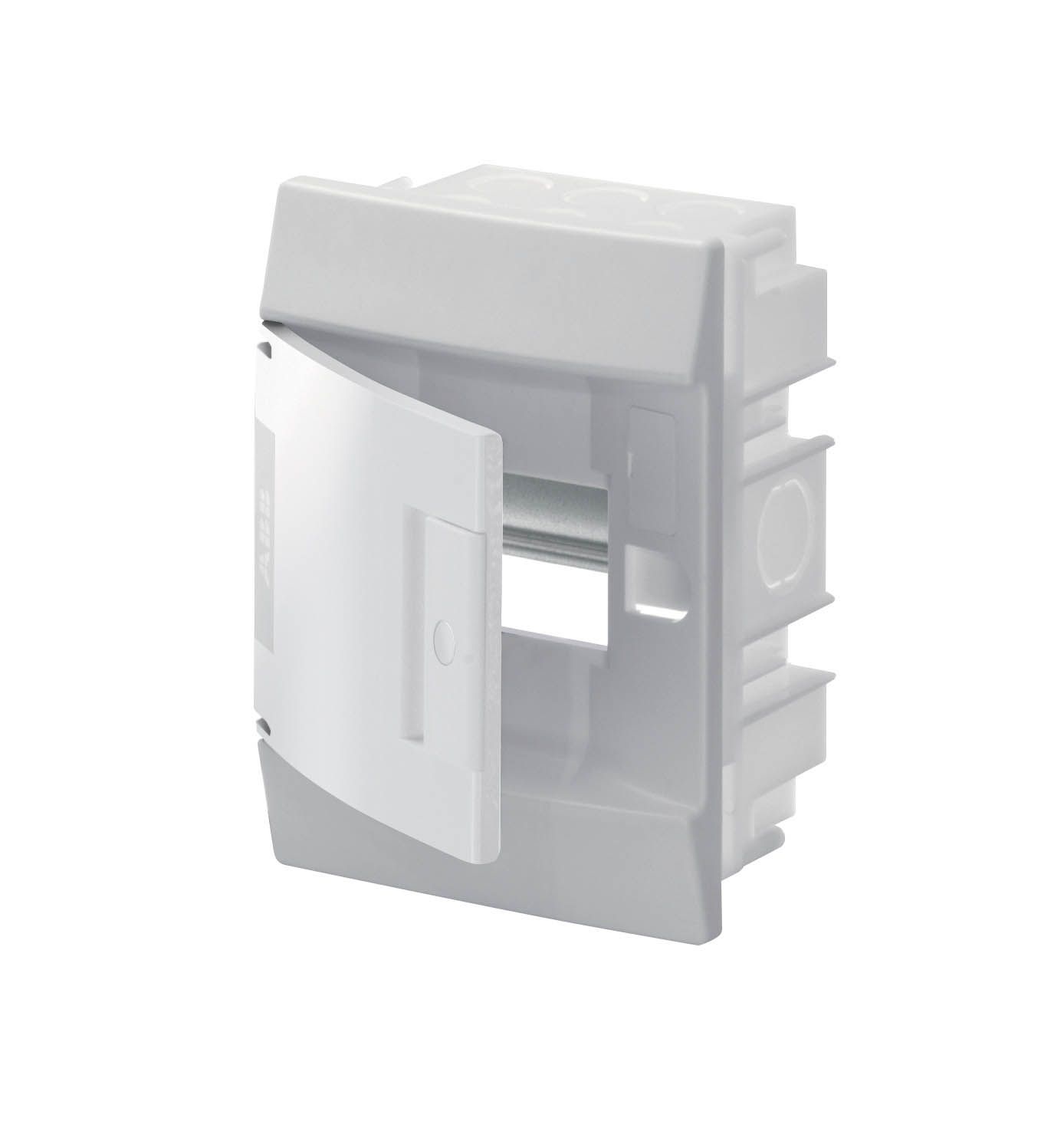 Щиты и боксы ABB Mistral41 Бокс в нишу ABB Mistral41 4М непрозрачная дверь (c клемм) 1SLM004101A1100