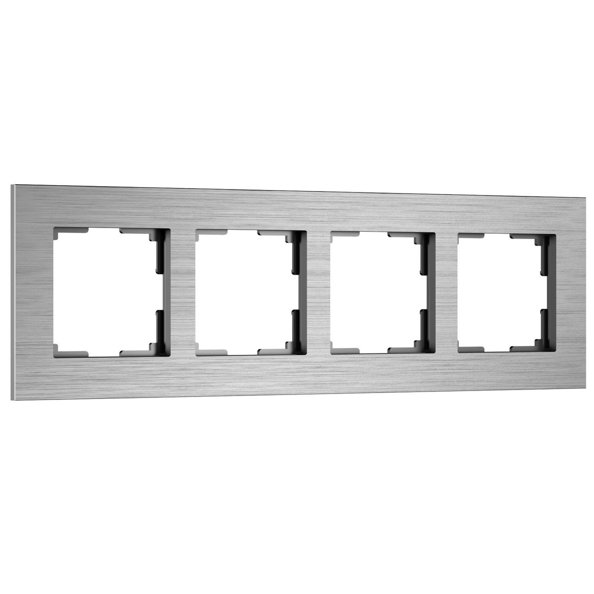 Рамки Werkel Alumax Рамка Werkel на 4 поста AluMax (алюминий) W0043506 a066328