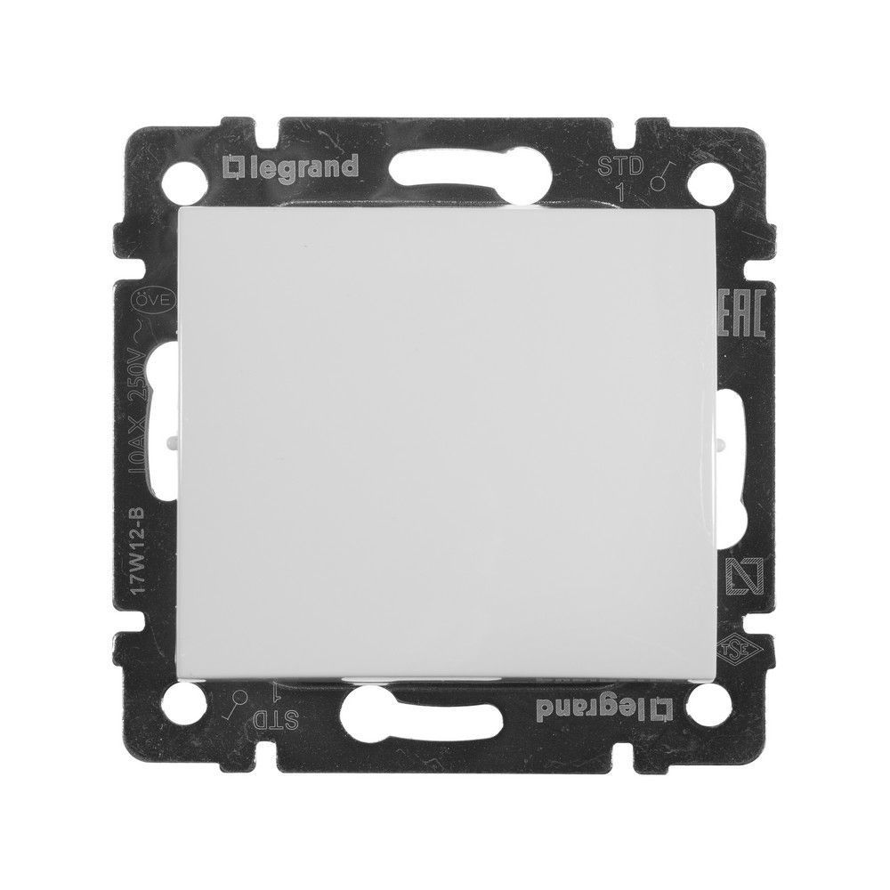 Legrand Valena Classic Белый Выключатель Legrand Valena белый 1-клавишный 774401