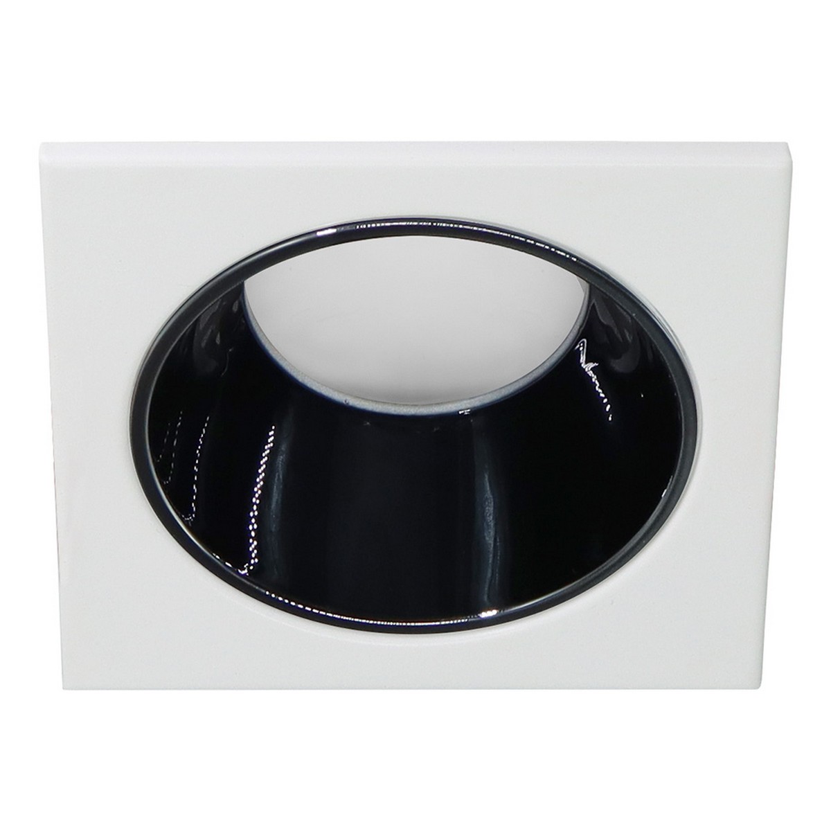 Встраиваемые светодиодные светильники Светильник встраиваемый Feron DL3112 потолочный MR16 G5.3 белый + черный хром 51405