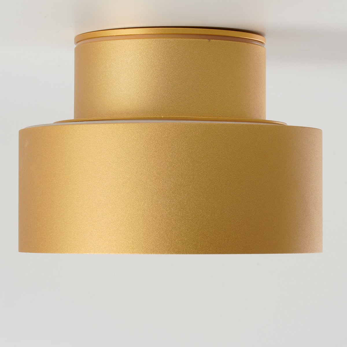 Светильники споты светодиодные Светильник спот потолочный Feron HL367 Barrel AURA 12W GX53 золото IP44 48408 