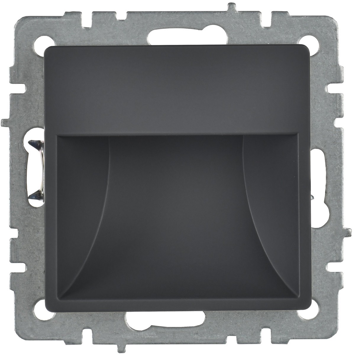 IEK Brite Графит Подсветка IEK BRITE LED встраиваемая ПЛ20-БрГ графит BR-FL20-K53