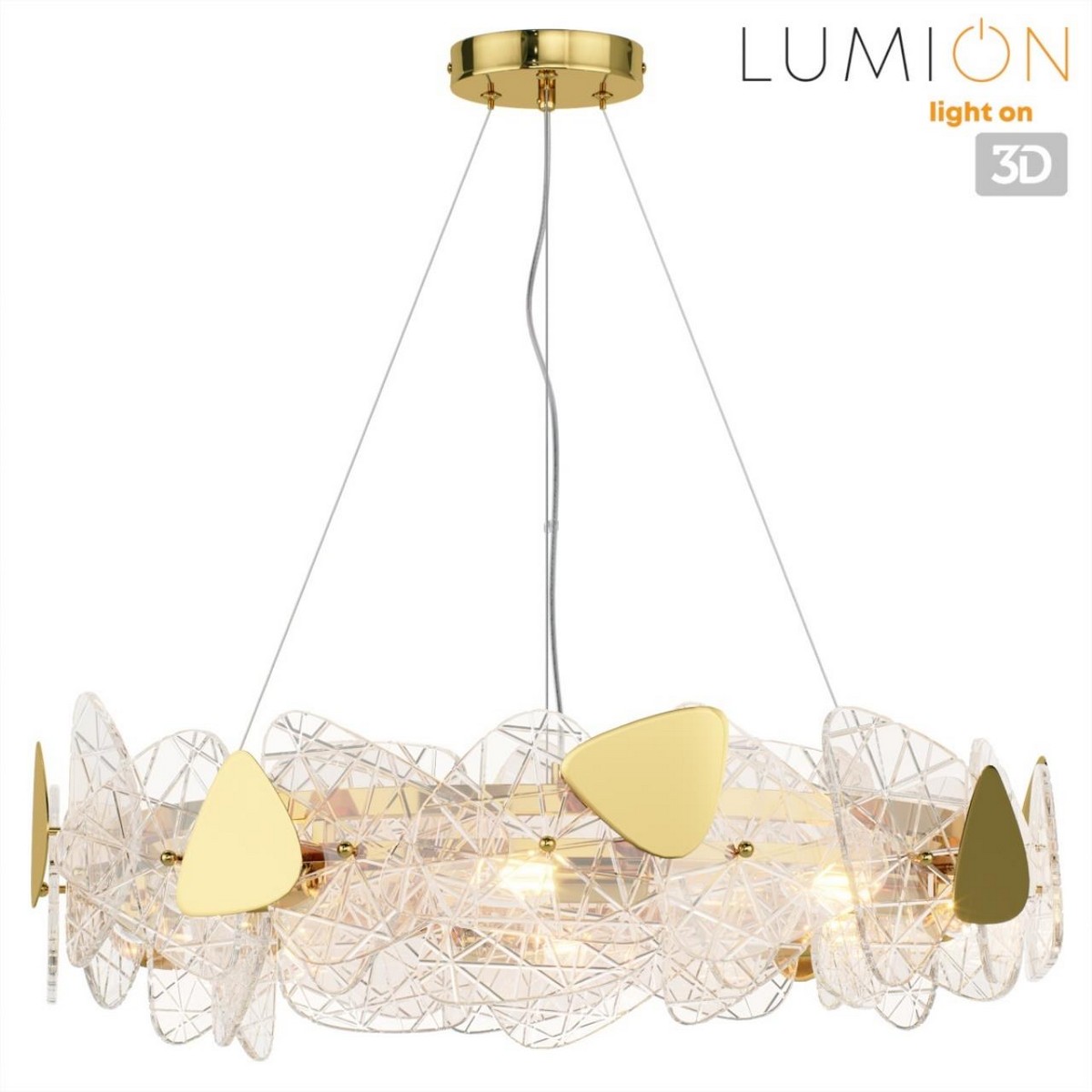 Люстры Люстра подвесная LUMION 6582/8 QUEENY 