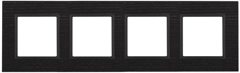 Рамки ЭРА Elegance Рамка ЭРА Elegance Черн.дерево/антрацит Дерево 4-ая 14-5304-05 Б0034583