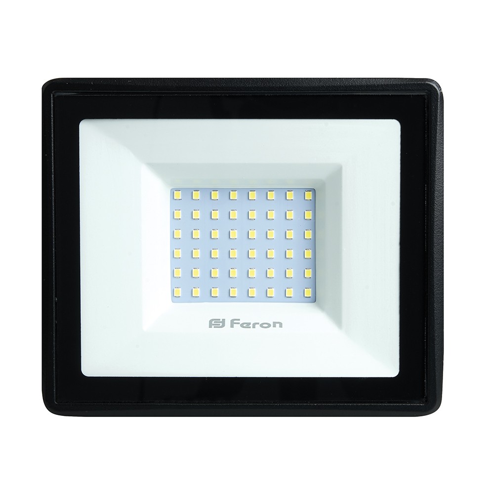 Прожекторы светодиодные Светодиодный прожектор Feron LL-931 IP65 70W Черный 6400K 41551 