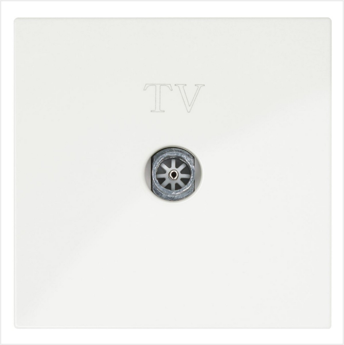 JASMART FD - розетки и выключатели Розетка TV JASMART FD Φ9.5mm оконечная Сахара 6001SH