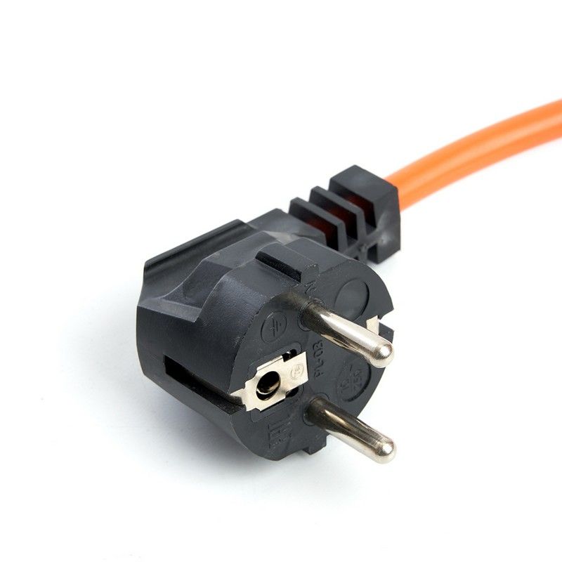 Колодки и удлинители, тройники Удлинитель-шнур на рамке  б/з Stekker HM02-02-10 10м 2*0,75  Home оранжевый 39490 