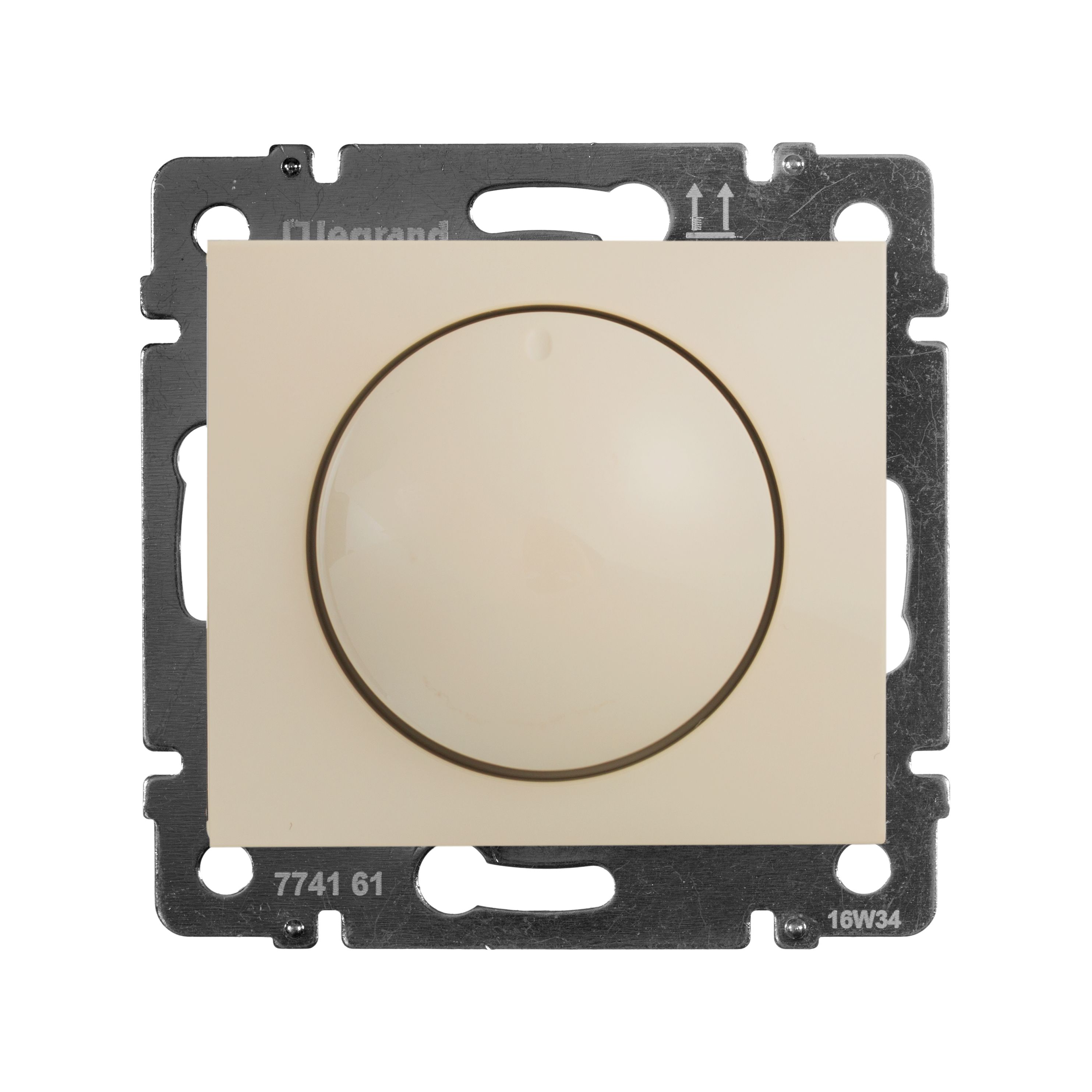 Legrand Valena Classic Кремовый Светорегулятор Legrand Valena Крем поворотный 40-400W для ламп накаливания (вкл поворотом) 774161